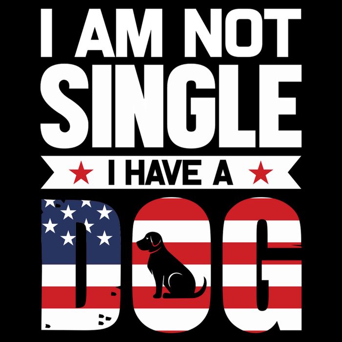 I Am Not Single I Have A Dog Tie-Dye T-Shirt