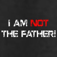 I Am Not The Father Golf Towel