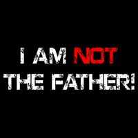 I Am Not The Father Cropped Pullover Crew