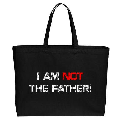 I Am Not The Father Cotton Canvas Jumbo Tote