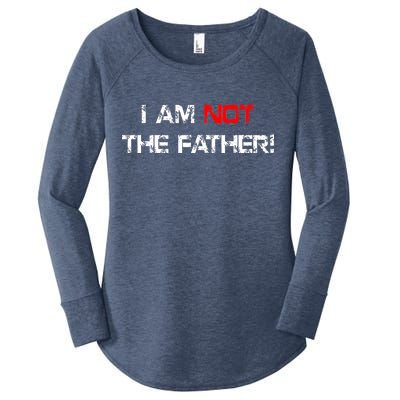 I Am Not The Father Women's Perfect Tri Tunic Long Sleeve Shirt