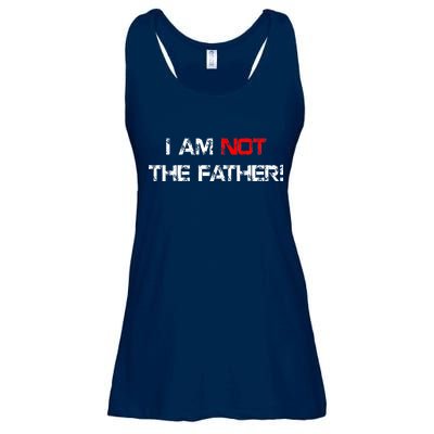 I Am Not The Father Ladies Essential Flowy Tank