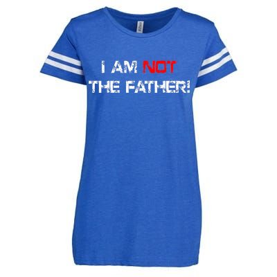 I Am Not The Father Enza Ladies Jersey Football T-Shirt