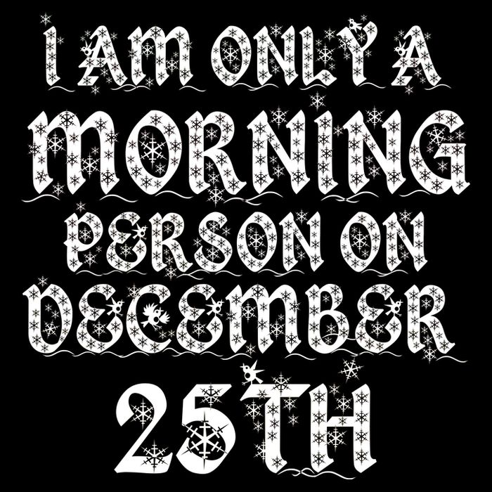 I Am Only a Morning Person on December 25th Christmas Impact Tech Backpack