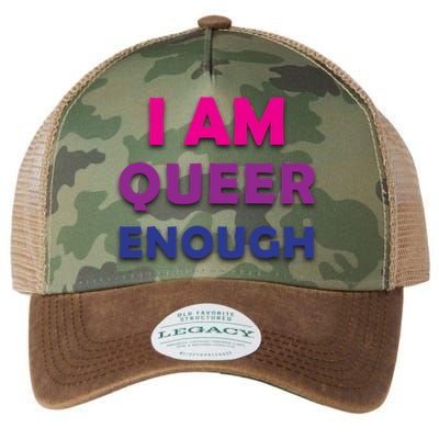 I Am Queer Enough Legacy Tie Dye Trucker Hat