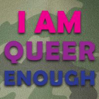 I Am Queer Enough Legacy Tie Dye Trucker Hat