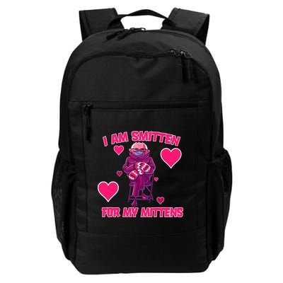 I Am Smitten For My Mittens Bernie Sanders Backpack