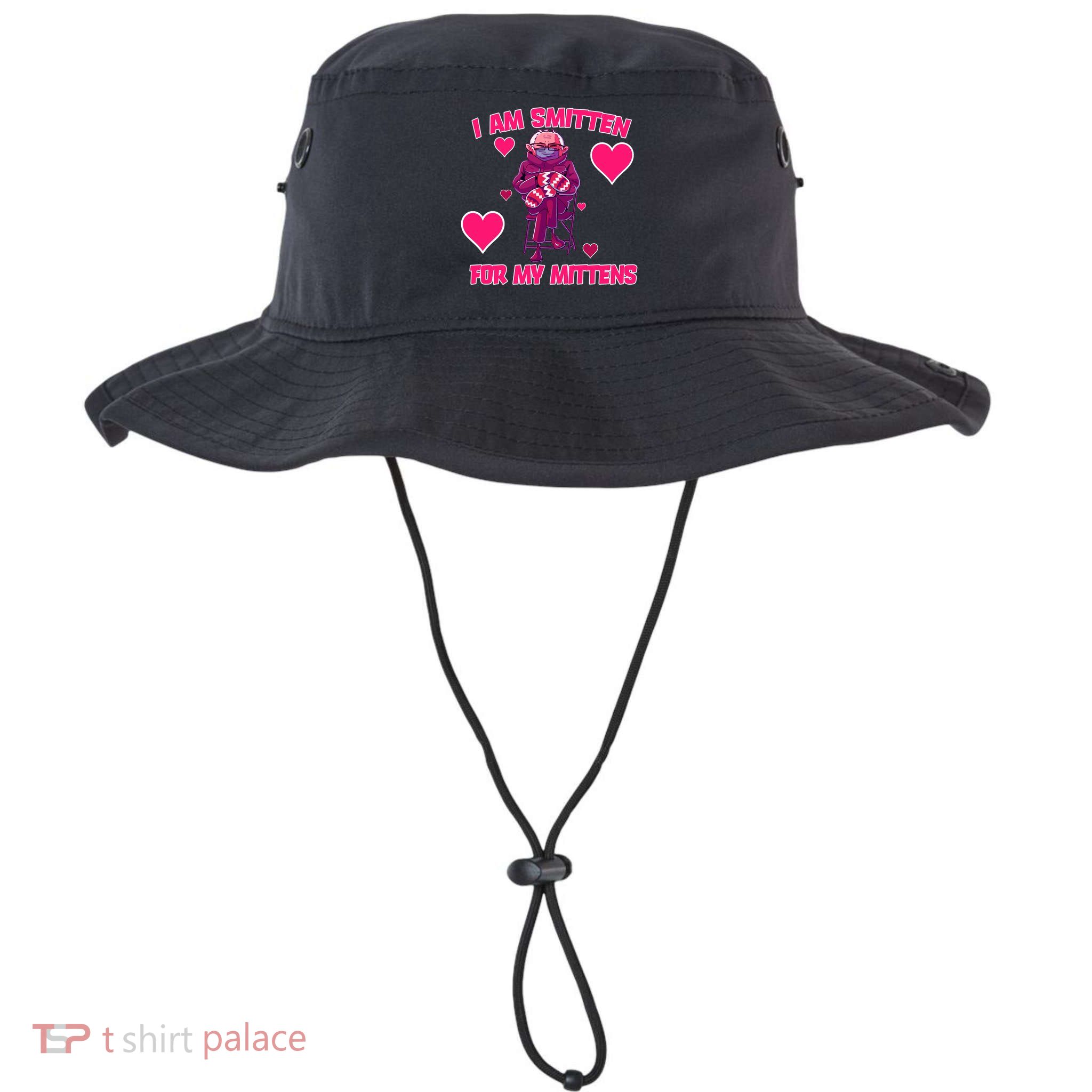 I Am Smitten For My Mittens Bernie Sanders Bucket Hat