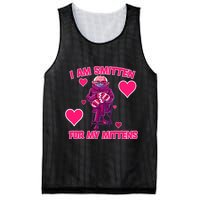 I Am Smitten For My Mittens Bernie Sanders Mesh Reversible Basketball Jersey Tank