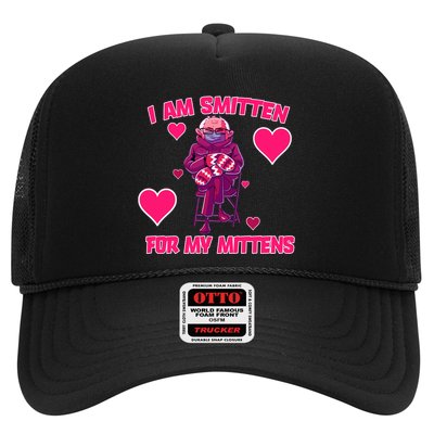 I Am Smitten For My Mittens Bernie Sanders Trucker Hat