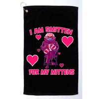 I Am Smitten For My Mittens Bernie Sanders Golf Towel
