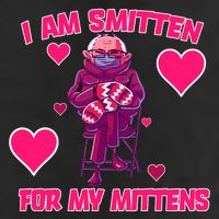 I Am Smitten For My Mittens Bernie Sanders Golf Towel