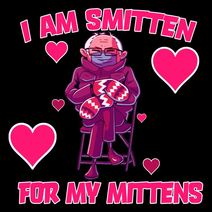 I Am Smitten For My Mittens Bernie Sanders Visor