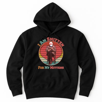 I Am Smitten For My Mittens Funny Bernie Sanders Meme Hoodie