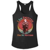 I Am Smitten For My Mittens Funny Bernie Sanders Meme Ladies PosiCharge Competitor Racerback Tank