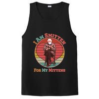 I Am Smitten For My Mittens Funny Bernie Sanders Meme PosiCharge Competitor Tank