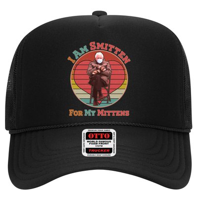 I Am Smitten For My Mittens Funny Bernie Sanders Meme Trucker Hat