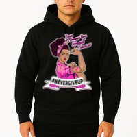 I Am Stronger than Breast Cancer NeverGiveUp Hoodie