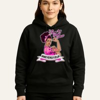 I Am Stronger than Breast Cancer NeverGiveUp Hoodie