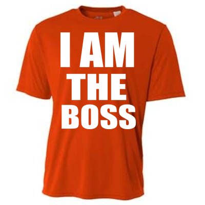 I Am The Boss Cooling Performance Crew T-Shirt