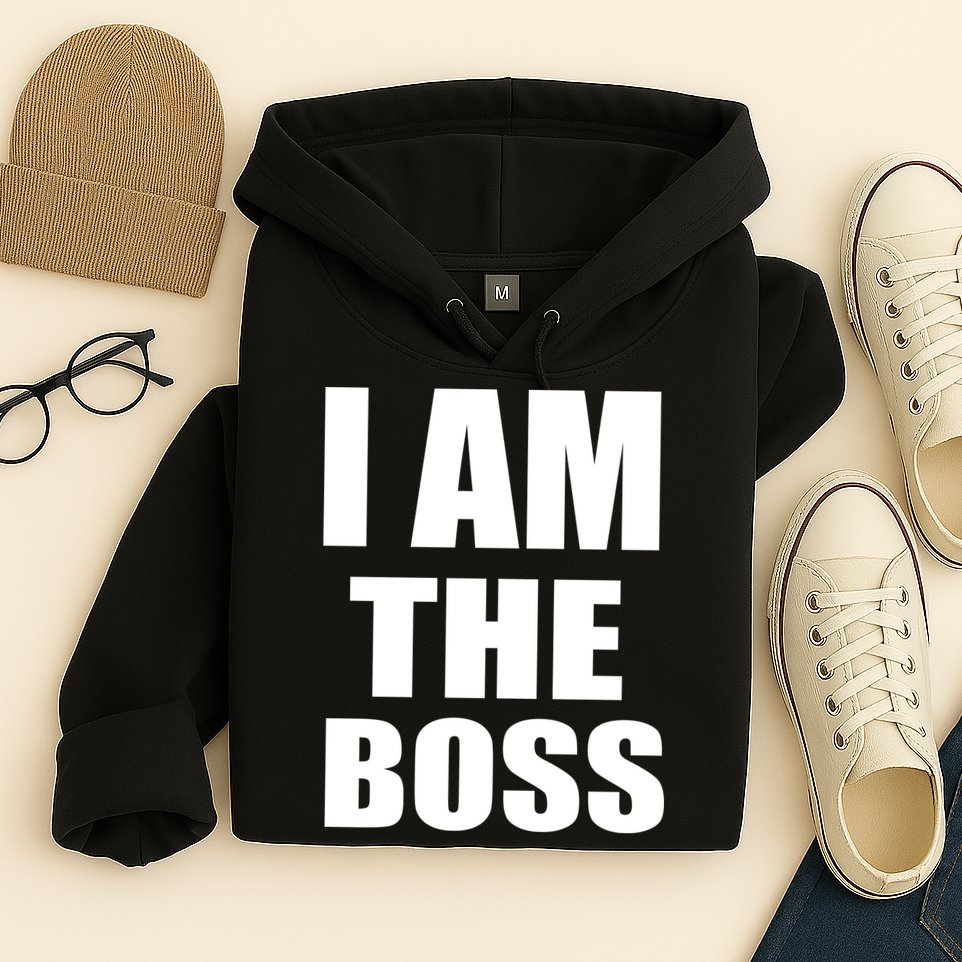 I Am The Boss Hoodie