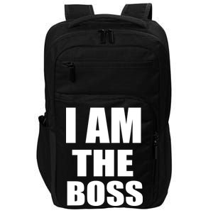 I Am The Boss Impact Tech Backpack