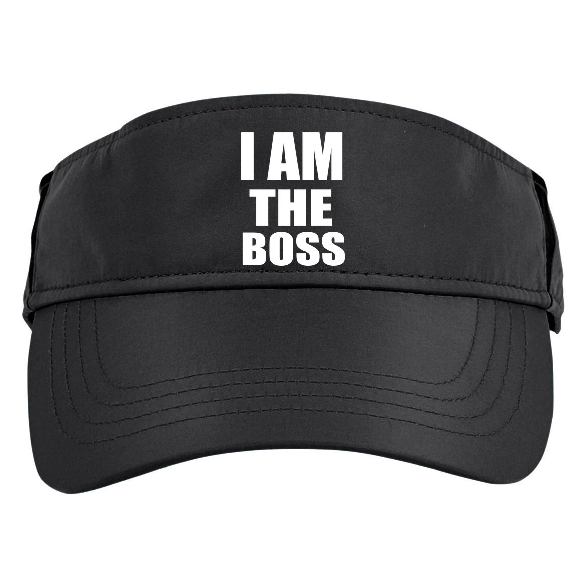 I Am The Boss Adult Drive Performance Visor