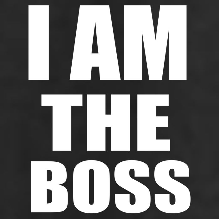 I Am The Boss Adult Drive Performance Visor