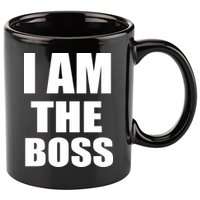 I Am The Boss 11oz C Handle Ceramic Mug