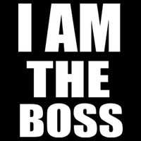 I Am The Boss Flatbill Hat