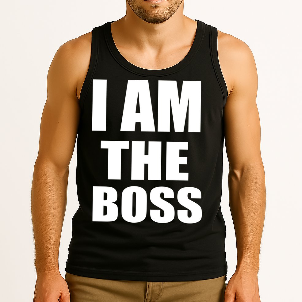 I Am The Boss Tank Top