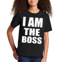 I Am The Boss Kids T-Shirt