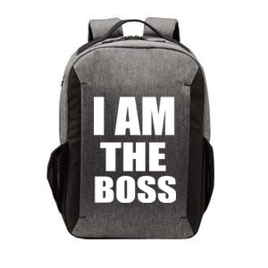 I Am The Boss Vector Backpack