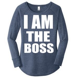 I Am The Boss Women's Perfect Tri Tunic Long Sleeve Shirt