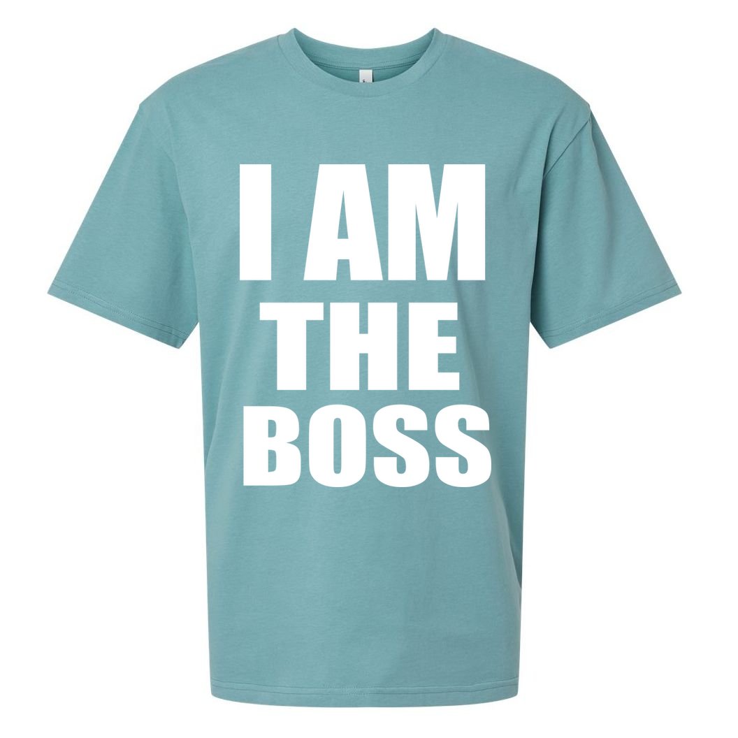 I Am The Boss Sueded Cloud Jersey T-Shirt