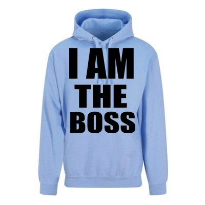 I Am The Boss Unisex Surf Hoodie