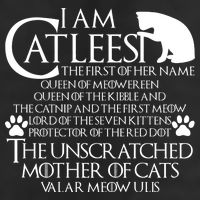 I Am The Catleesi Mother Of Cats 7 Panel Mesh Trucker Snapback Hat