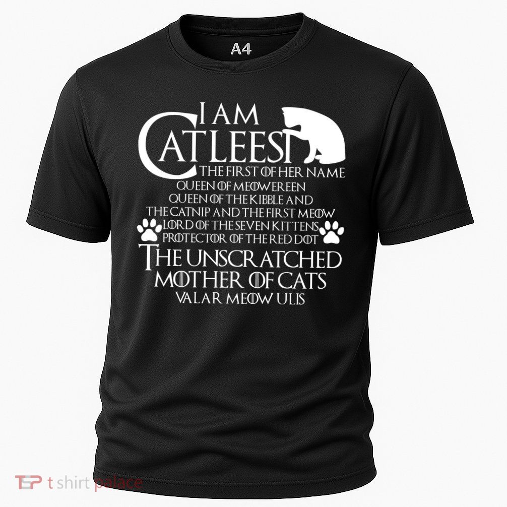 I Am The Catleesi Mother Of Cats Performance Shirt