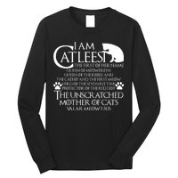 I Am The Catleesi Mother Of Cats Long Sleeve Shirt