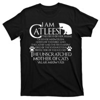 I Am The Catleesi Mother Of Cats T-Shirt