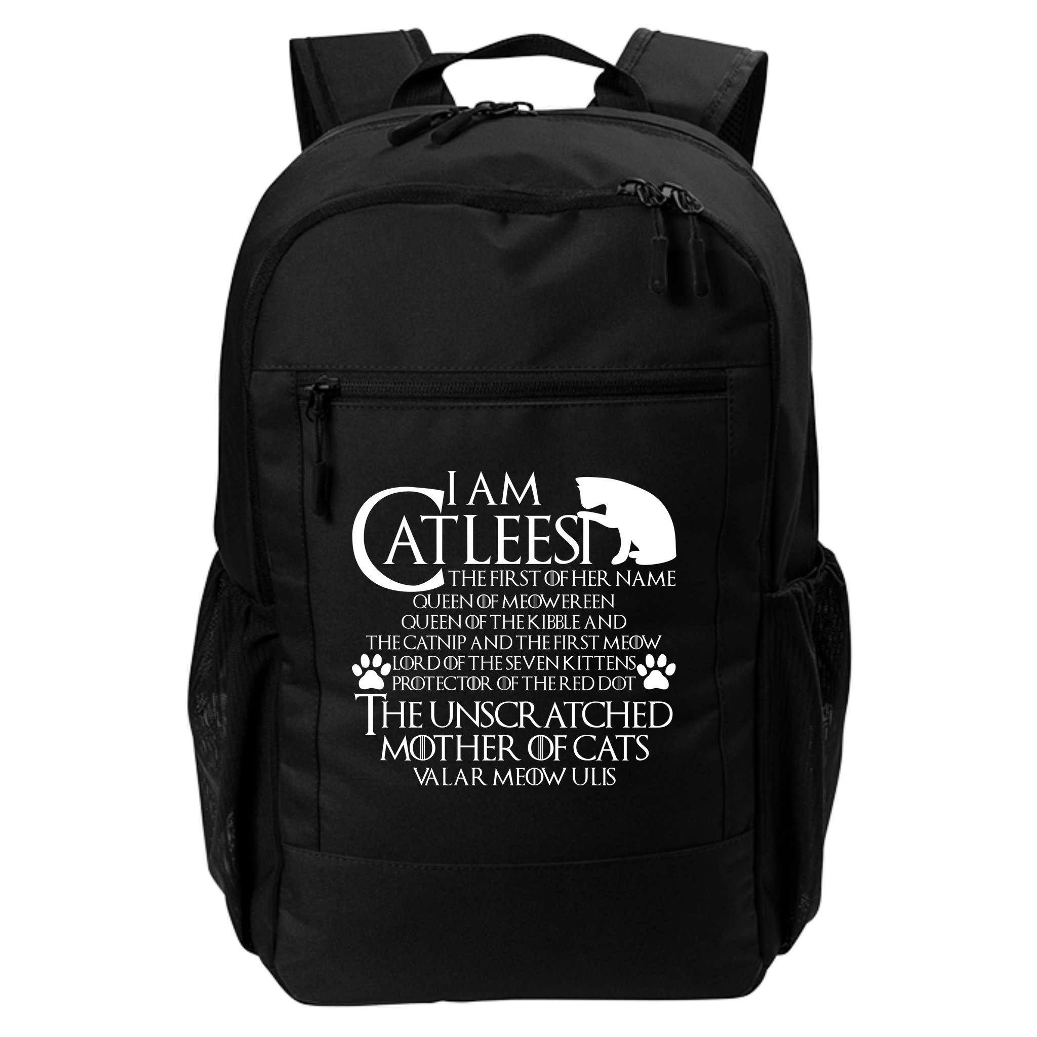 I Am The Catleesi Mother Of Cats Backpack