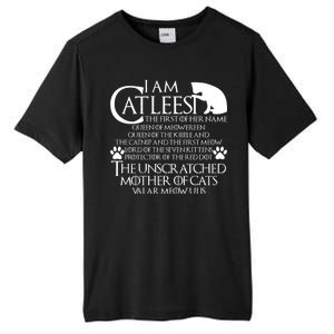 I Am The Catleesi Mother Of Cats Tall Fusion ChromaSoft Performance T-Shirt