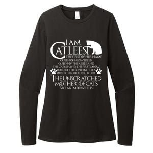 I Am The Catleesi Mother Of Cats Womens CVC Long Sleeve Shirt