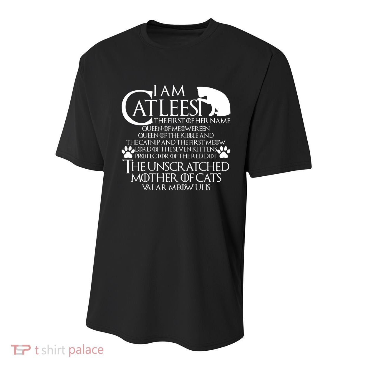 I Am The Catleesi Mother Of Cats Youth Performance Sprint T-Shirt