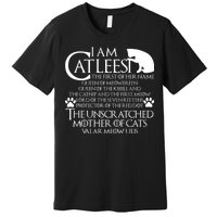 I Am The Catleesi Mother Of Cats Premium T-Shirt