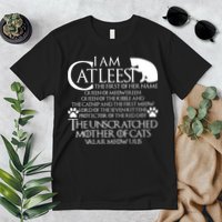 I Am The Catleesi Mother Of Cats Premium T-Shirt