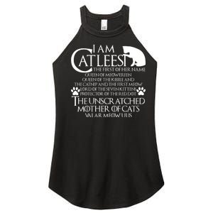 I Am The Catleesi Mother Of Cats Women's Perfect Tri Rocker Tank