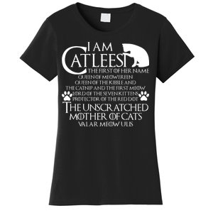 I Am The Catleesi Mother Of Cats Women's T-Shirt