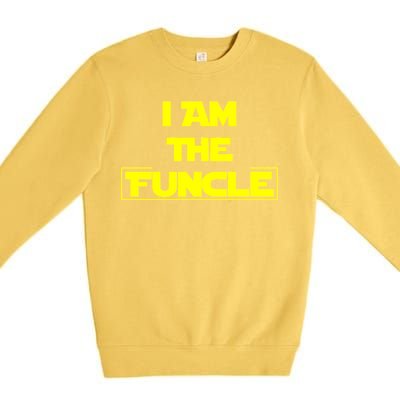 I Am The Funcle Fun Uncle Premium Crewneck Sweatshirt