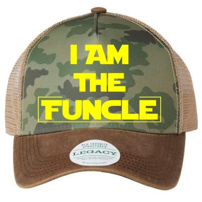 I Am The Funcle Fun Uncle Legacy Tie Dye Trucker Hat